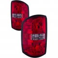 Tail Lights Set For 2014-2015 Gmc Sierra 1500 And Denali Chrome Housing Halogen Pair Clear Lens Rear Light Assemblies 