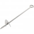 18 316 Stainless Steel Sand Anchor Boat Screw Auger Design Ideal For Jet Ski Pwc Floats Pontoon Kayak Canoe