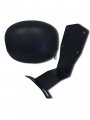 Round Driver S Backrest For 04-10 Kawasaki Vn2000 