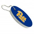 Graphics More University Of Pittsburgh Primary Logo Floating Keychain Oval Foam Fishing Boat Buoy Key Float