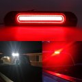 Led Third Brake Cargo Light For Ram 1500 2002 To 2008 2500 3500 2003 2009 F1 Style Strobe High Mount Stop Red White Lens Chrome 