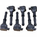 Set Of 6 Premium Ignition Coil On Plug Cop For 1997-2003 Porsche Boxster And 911 Oem Fit C346x6