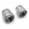 Httmt For Universal H-d Choppers Suzuk Kawasak Yamah Motorcycle 29mm Grooved Axle Nut Cap Chrome P N Mt248-005-cd