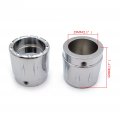 Httmt For Universal H-d Choppers Suzuk Kawasak Yamah Motorcycle 29mm Grooved Axle Nut Cap Chrome P N Mt248-005-cd