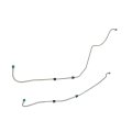 1956 Oldsmobile Ninety Eight Super 88 Jetaway 3 8 In Transmission Cooler Lines 2pc Oe Steel Oot5601 