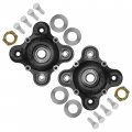 Caltric 2x Rear Wheel Hub Kit Compatible With Polaris Ranger Crew 1000xp All Options 2017 2018