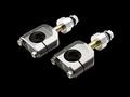 Rx2 Handlebar Clamp Kit 2 Piece Ze32-4201 Silver Metal Modern Style 