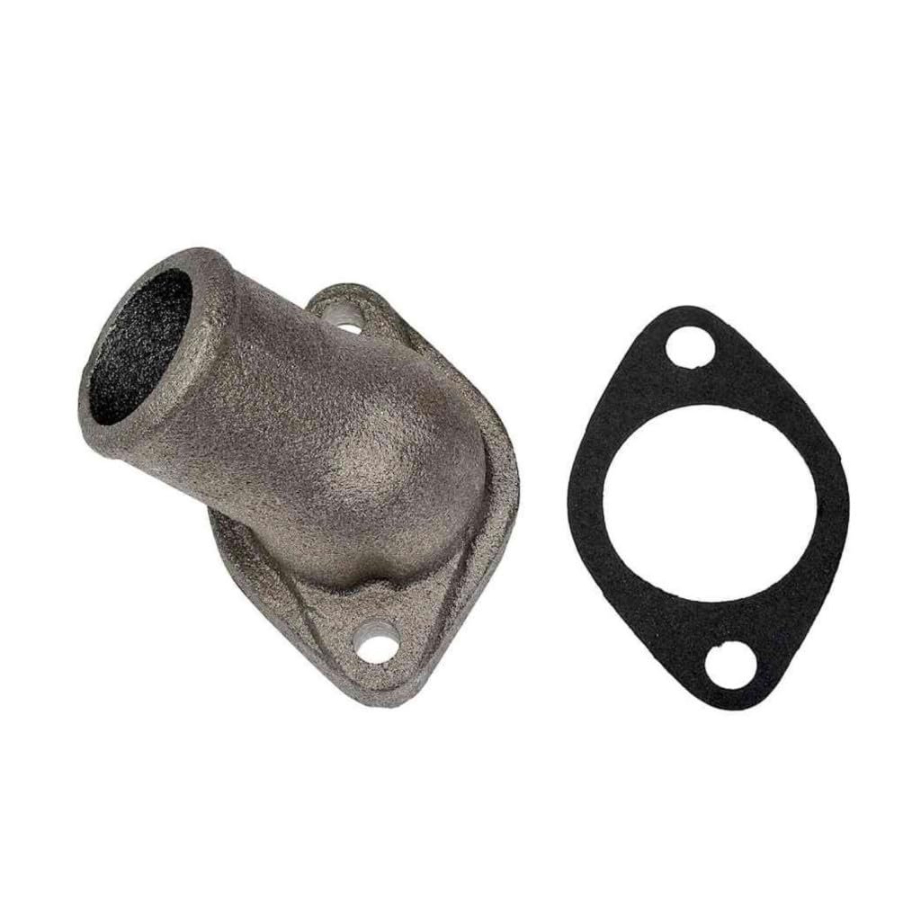 Engine Coolant Thermostat Housing For Isuzu Pickup 1991 1992 1993 1994 Metal Natural Finish 45 Degrees Neck Angle 1 5 In