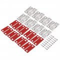 Uxcell Thin Magnetic Cabinet Door Catch Metal Magnet Latches 41 5 X 16 3mm 8pcs
