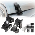 Usr 97-06 Tj Hood Latches Metal Constructed Lock Catch A Heavyduty Hoodlatch Set 2pc For 1997-2006 Jeep Wrangler Se Sahara 