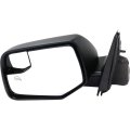 Driver Side Door Mirror For Mercury Mariner 2008 2009 2010 2011 Power Heated Manual Folding Paintable Black Fo1320352 