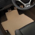 Floor Mats For 2006-2011 Honda Civic Carpet Front Rear Beige 3pc Nylon By Ikon Motorsports A 2007 2008 2009 2010