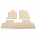 Floor Mats For 2006-2011 Honda Civic Carpet Front Rear Beige 3pc Nylon By Ikon Motorsports A 2007 2008 2009 2010