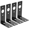 Trailer Light Mounting Brackets Set Of 4 Steel Led Tail With Pre Drilled Holes 5 X 3 1 In Dg38281 For Rvs Suvs And Trailers 