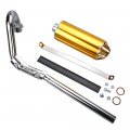 Muffler Exhaust Pipe Bikes Crf Xr50 Sdg Ssr Ttr Ycf 50-125cc Pit Trail Dirt Bike Motorcycle 