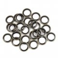 X Autohaux 25pcs M12 Bronze Tone Car Engine Oil Drain Crush Flat Bonded Washer Gaskets