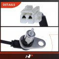 A-premium Abs Wheel Speed Sensor Compatible With Mazda Models 626 Mx-6 1993-1997 Rear Left Driver Side Replace Ga2g4372y