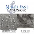 North East Harbor Superior Suv Car Cover Waterproof All Weather Full Exterior Breathable Outdoor Indoor Gray Fits Suvs And
