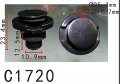 Autobahn88 Nylon Rocker Molding Clip Compatible With Subaru Impreza Oem 909140055 Pack Of 20