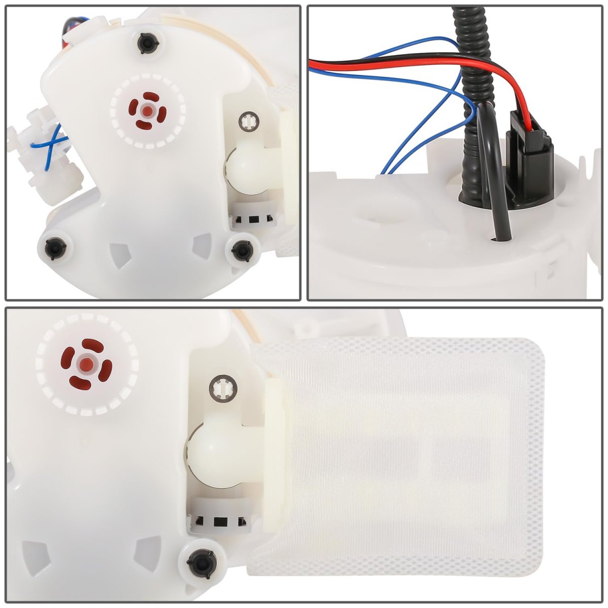 Electric Fuel Pump Module Assembly With Sending Unit For Ford Focus 2002 E2325m 12v White Includes Seal And Strainer