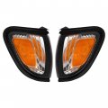 Hecasa Pair Corner Light Compatible With 2000-2004 Toyota Tacoma Replacement For To2521163 To2520163 Turn Signal Lamp Assembly