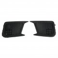 Qiilu Fog Light Cover Front Bumper 2pcs Bezels Left Right 57731va400 57731va410 Replacement For Wrx Sti 2018a 2019