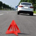 Portable Car Emergency Breakdown Afety Triangle Kit Road Warning Reflector Roadside Reflective Early Sign Foldable Of