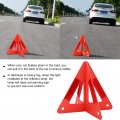 Portable Car Emergency Breakdown Afety Triangle Kit Road Warning Reflector Roadside Reflective Early Sign Foldable Of