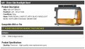Left Driver Side Headlight Bezel Black With Aero Package Compatible 1991-1996 Dodge Dakota