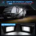 Mictuning Rv Porch Lights 5 Inch 45w Led Exterior Utility Awning Light 2000lm 6000k Aluminum Housing Ip67 Waterproof