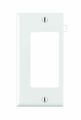 Leviton Pse26-w 1-gang Decora Gfci Device Wallplate Sectional Thermoplastic Nylon Mount End Panel White 