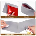 Uxcell Flexible Baseboard Molding Trim 5 Width X 40ft Length Self-adhesive Pvc Wall Base For Floor Corner Grey