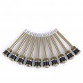 Tr572 Brass Commercial 3 75 In Valve Stems For 0 625 Rim Holes 10 Pack Tubeless Truck And Bus Tires 