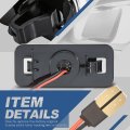 Rear Full Led License Plate Lights Compatible With Subaru Crosstrek Forester Impreza Legacy Outback Wrx Toyota 86 2008-2022