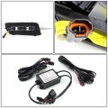 Auto Dynasty Compatible With Bmw E70 X5 Pair Of Front Bumper Fog Light Bezel Integrated Day Time Running