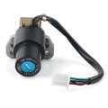 Liru Motorbike Ignition Switch Fuel Gas Cap Keys Set For Yamaha Xt600 Tw200 Xt225 Serow