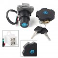 Liru Motorbike Ignition Switch Fuel Gas Cap Keys Set For Yamaha Xt600 Tw200 Xt225 Serow