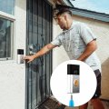 Screwdriver Kit A 4pc Double-ended Tools And 40pcs Doorbell Screwsa Screwdriver Replacementa For Video Battery Change Blue A 