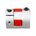 Uxcell 10mm To 12mm Shaft Plum Shaped Coupling Coupler 30mm Diameter 35mm Length