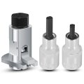 Bonbo 3pcs Strut Spreader Tool Universal Steering Suspension Knuckle 5-11 5 Mm Socket Tools For Audi Bmw Vw Mini Ford 
