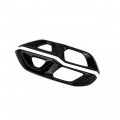 Crosselec Door Lock Switch Button Cover Trims For Chevrolet Corvette C8 2020-2024 Glossy Black