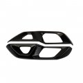 Crosselec Door Lock Switch Button Cover Trims For Chevrolet Corvette C8 2020-2024 Glossy Black