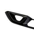 Crosselec Door Lock Switch Button Cover Trims For Chevrolet Corvette C8 2020-2024 Glossy Black
