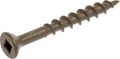 The Hillman Group 48271 8 X 1-1 2-inch Flat Head Square Drive Deck Screw Brown 500-pack 