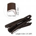 Uxcell Door Frame Weather Stripping 21ft Long 0 55 Wide Self Adhesive Foam Window Seal Soundproof V Shaped Flexible And Strip