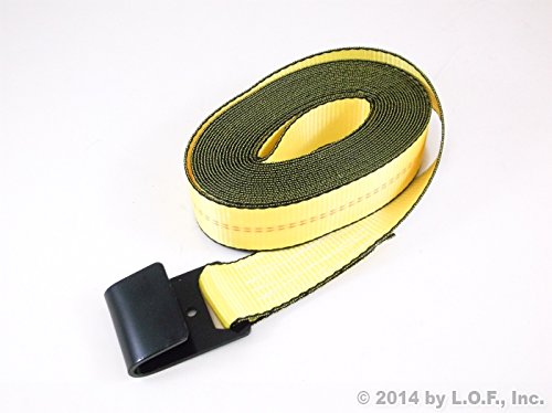 2 X30 Winch Strap Flat Hook Flatbed Tie Down