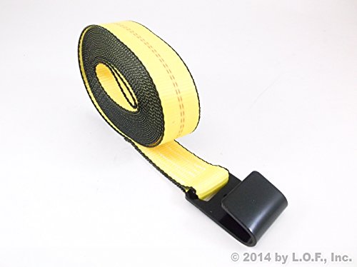 2 X30 Winch Strap Flat Hook Flatbed Tie Down