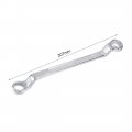 Uxcell 22mm X 24mm Metric 12 Point Offset Double Box End Wrench Chrome Plated Cr-v