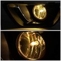 Pair Smoked Lens Fog Light Lamps W Chrome Trim Bezel Cover Switch Compatible With Chevy Colorado 15-19