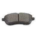 Front Disc Brake Pad Set D1340 Semi Metal 4 Piece With Hardware For Mercedes Benz C250 2010 To 2015 C300 2008 2012 And Slk250 